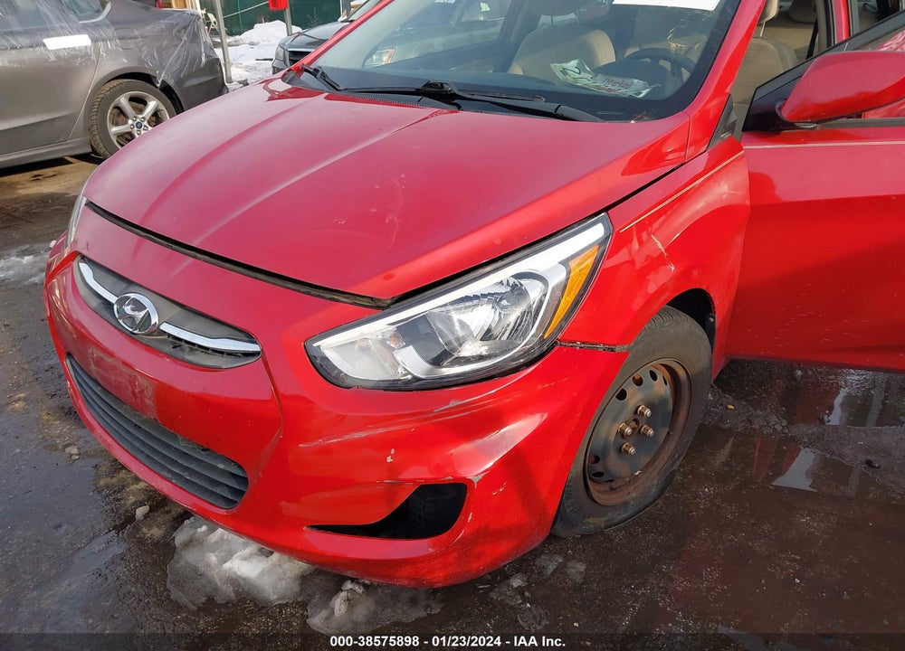 2017 HYUNDAI ACCENT SE VIN: KMHCT4AE3HU271754