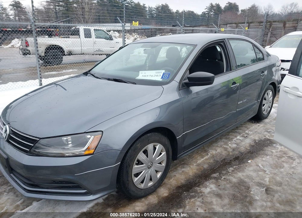 2015 VOLKSWAGEN JETTA 2.0L S VIN: 3VW2K7AJ2FM336402