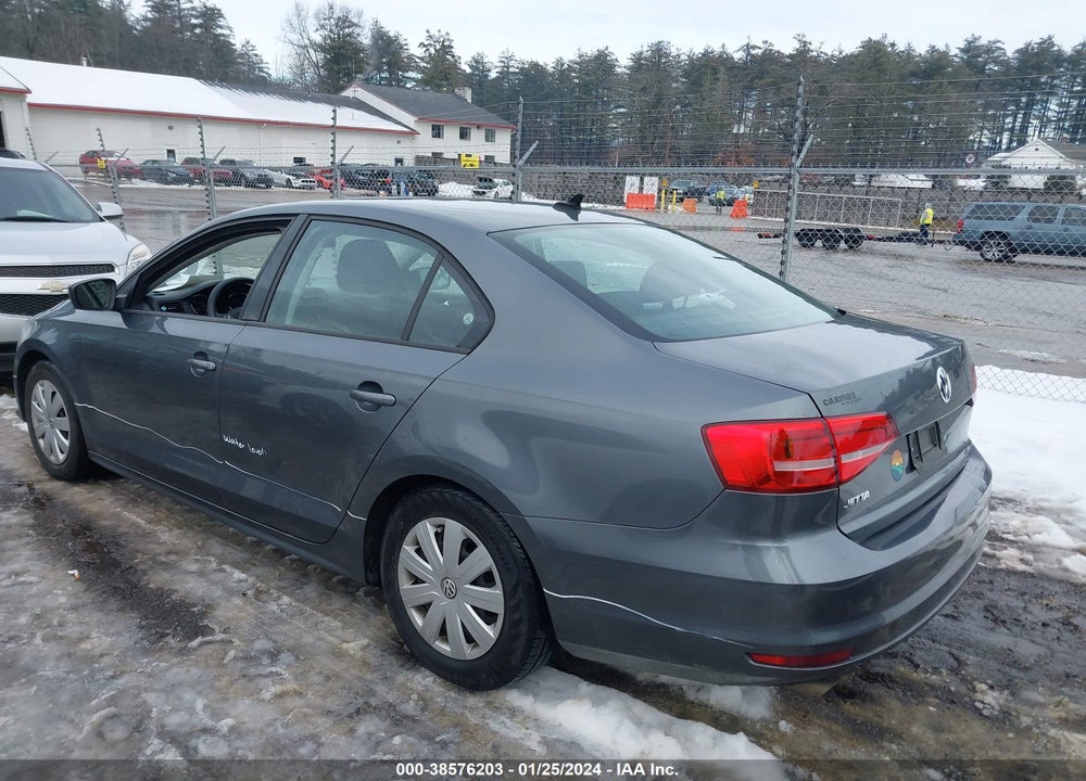 2015 VOLKSWAGEN JETTA 2.0L S VIN: 3VW2K7AJ2FM336402