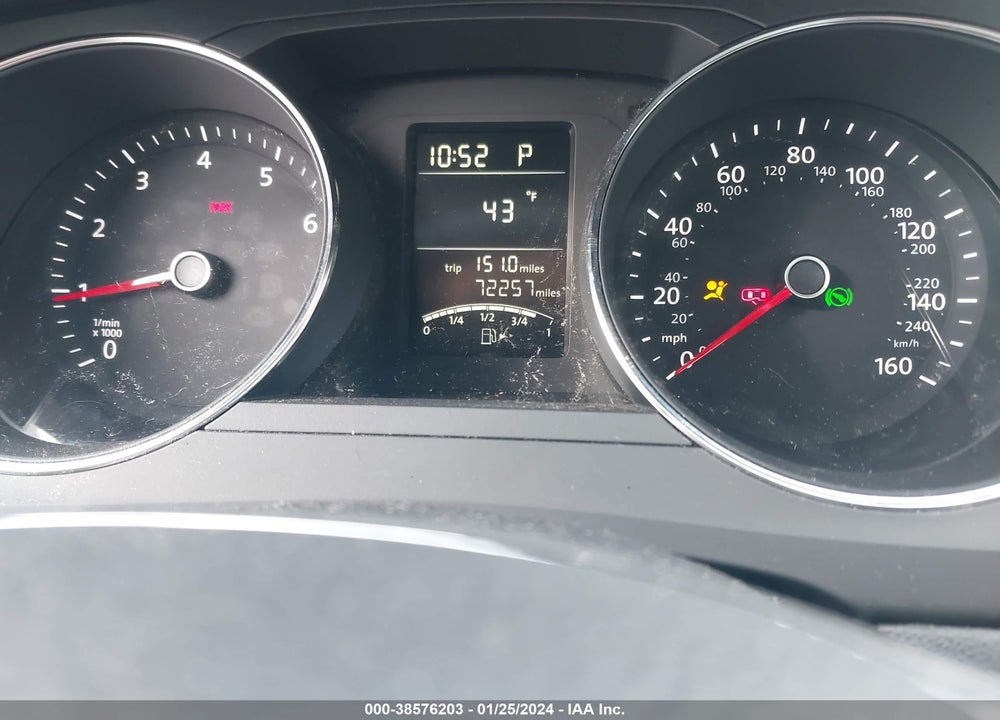 2015 VOLKSWAGEN JETTA 2.0L S VIN: 3VW2K7AJ2FM336402