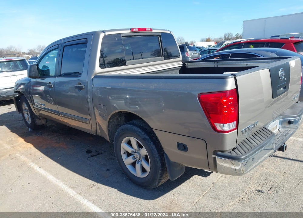 2009 NISSAN TITAN SE VIN: 1N6AA07D29N313543