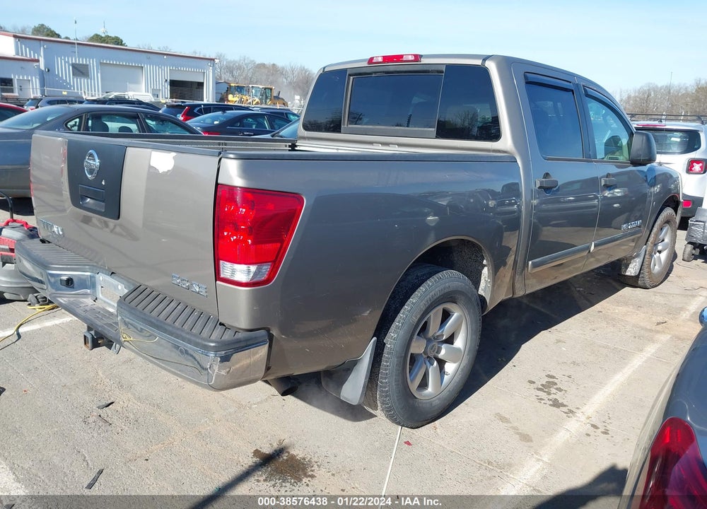 2009 NISSAN TITAN SE VIN: 1N6AA07D29N313543