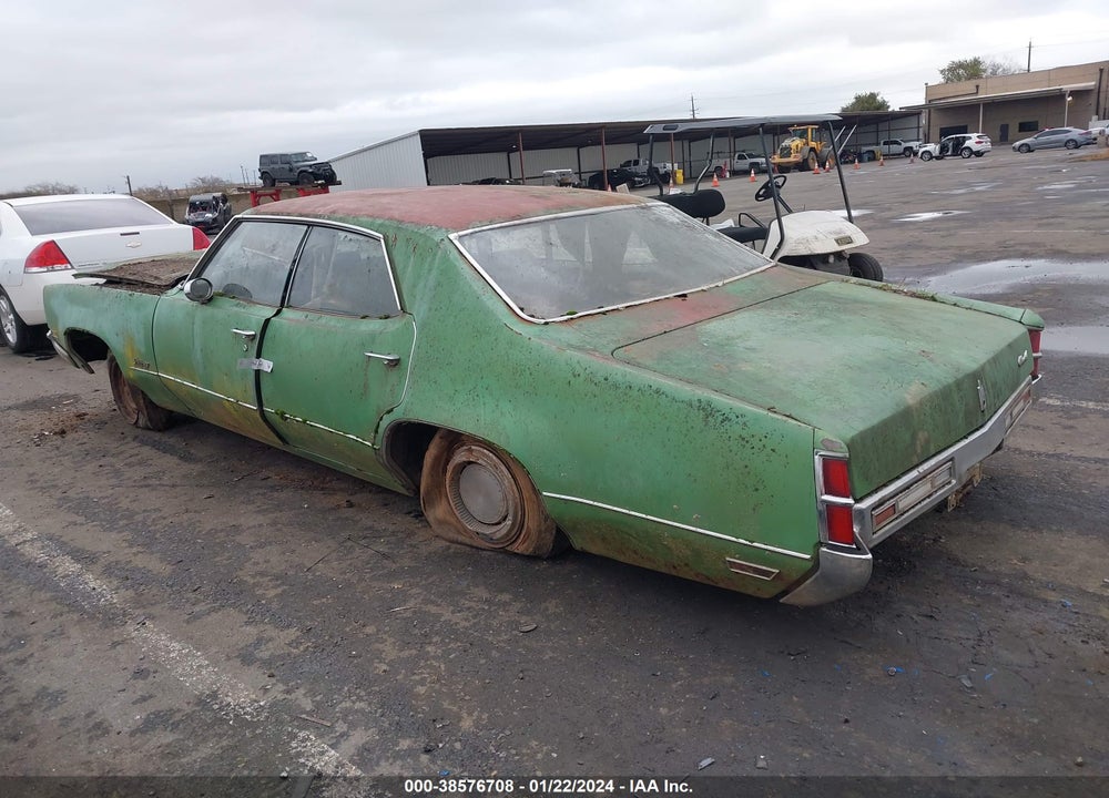1970 OLDSMOBILE DELTA 88 VIN: 354390M368728