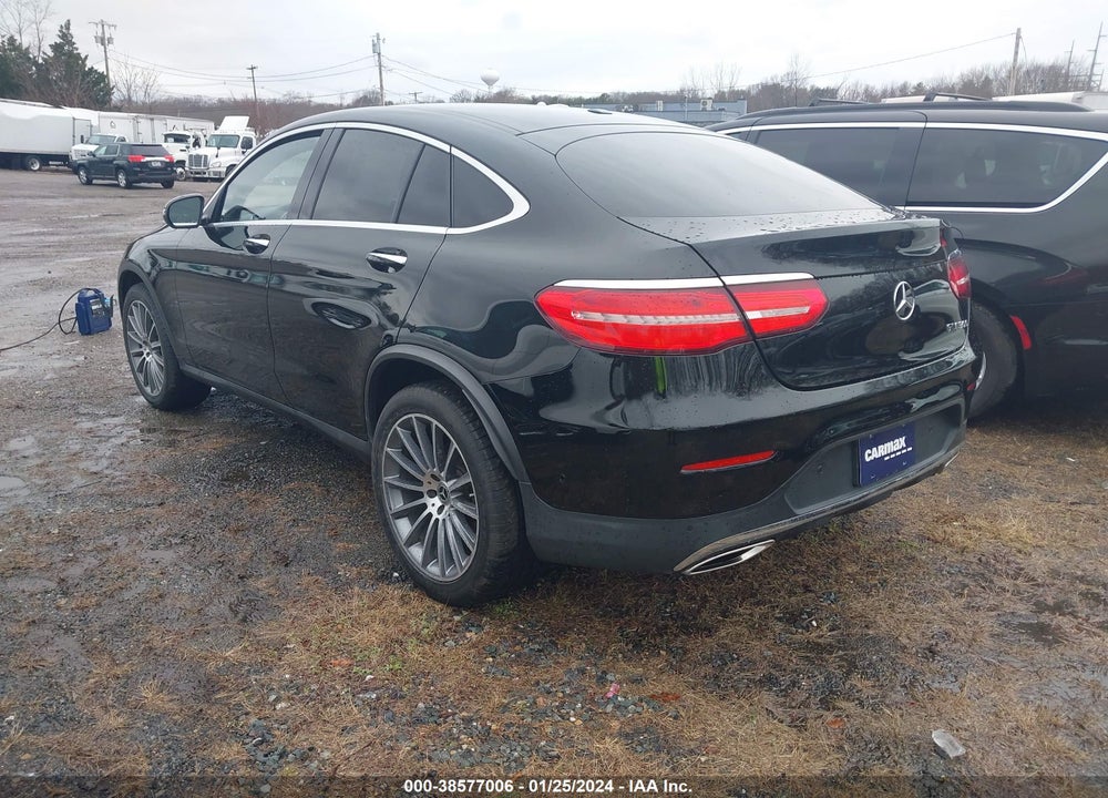 2018 MERCEDES-BENZ GLC 300 COUPE 4MATIC VIN: WDC0J4KB1JF358302