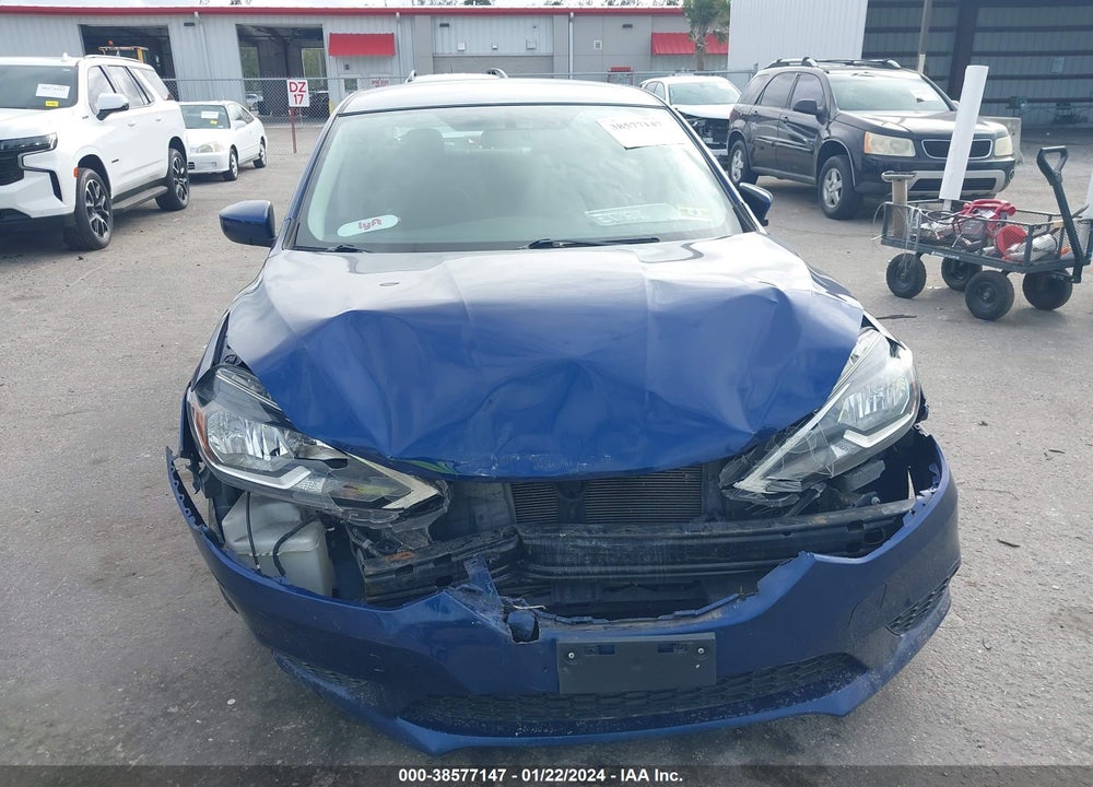 2016 NISSAN SENTRA S VIN: 3N1AB7AP2GY221167
