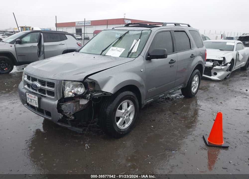 2008 FORD ESCAPE XLT VIN: 1FMCU93168KE11280