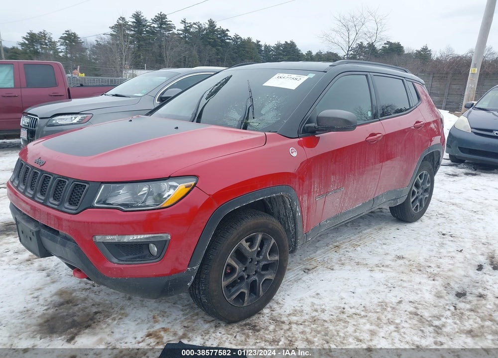 2019 JEEP COMPASS TRAILHAWK 4X4 VIN: 3C4NJDDB5KT669179