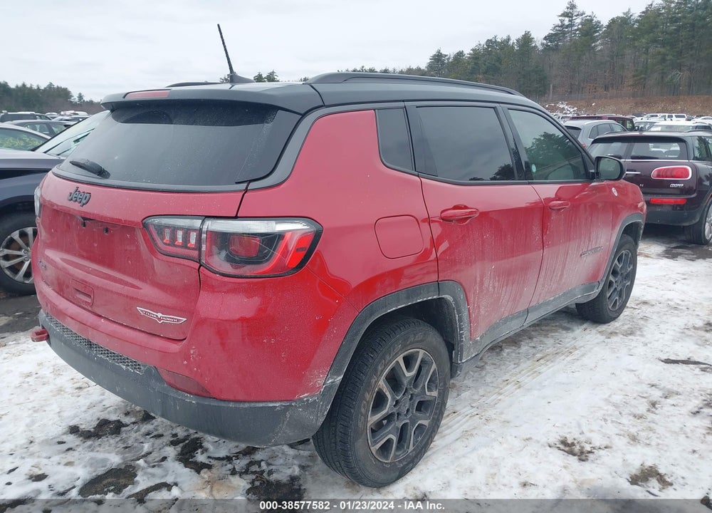 2019 JEEP COMPASS TRAILHAWK 4X4 VIN: 3C4NJDDB5KT669179