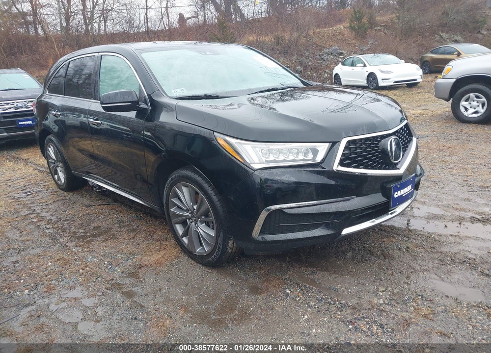 2019 ACURA MDX TECHNOLOGY PKG VIN: 5J8YD4H5XKL020046