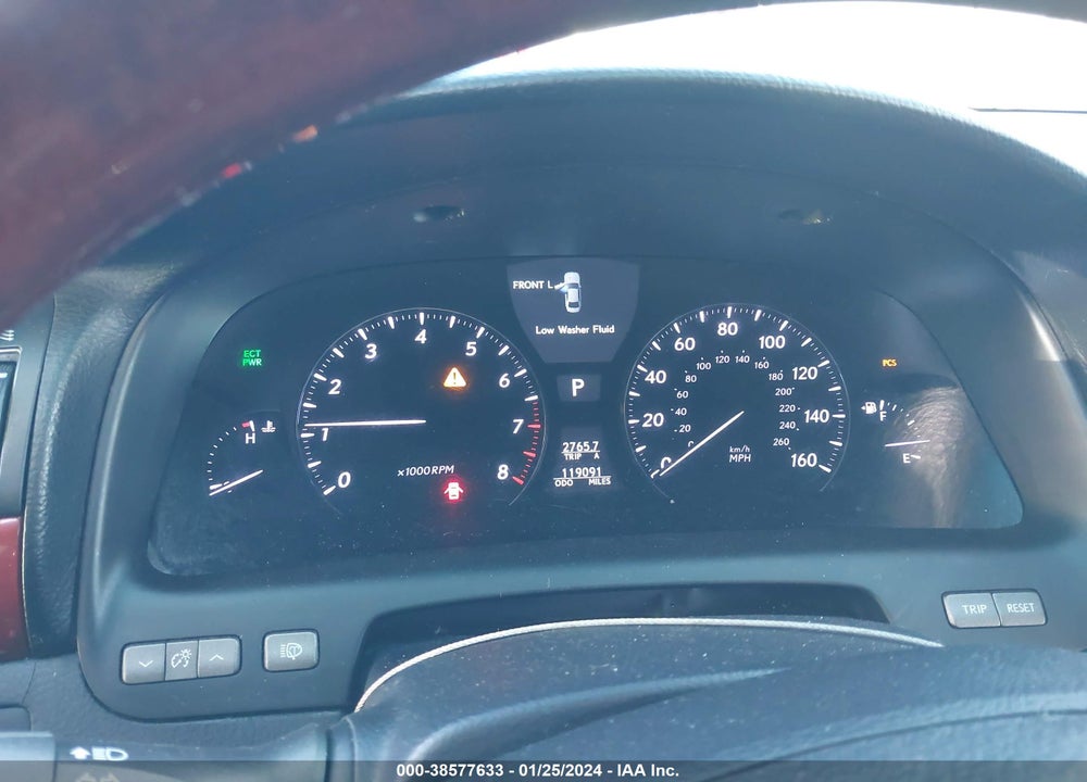 2012 LEXUS LS 460 L VIN: JTHDL5EF0C5004218