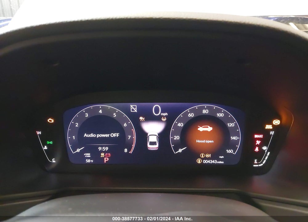 2023 HONDA ACCORD EX VIN: 1HGCY1F3XPA053422