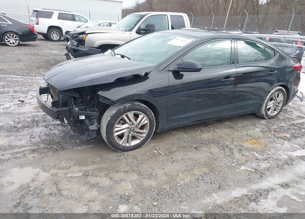 2019 HYUNDAI ELANTRA SEL VIN: 5NPD84LF5KH416505