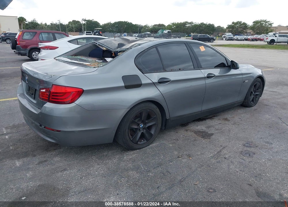 2013 BMW 528I VIN: WBAXG5C5XDDY34934