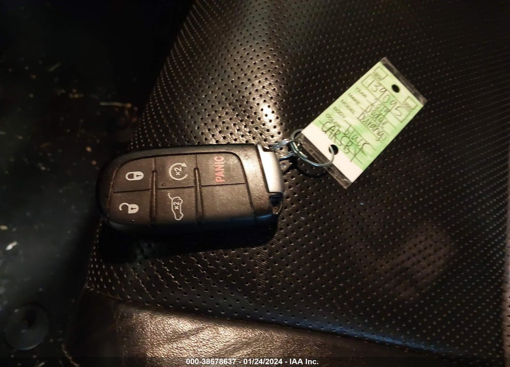 2019 DODGE DURANGO VIN: 1C4SDHCT2KC632808