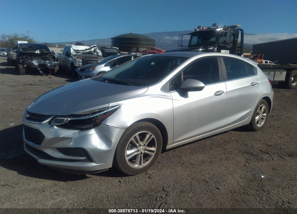 2018 CHEVROLET CRUZE LT AUTO VIN: 3G1BE6SM0JS585890