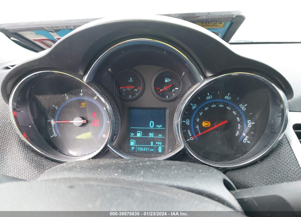 2012 CHEVROLET CRUZE 1LT VIN: 1G1PF5SC7C7318008
