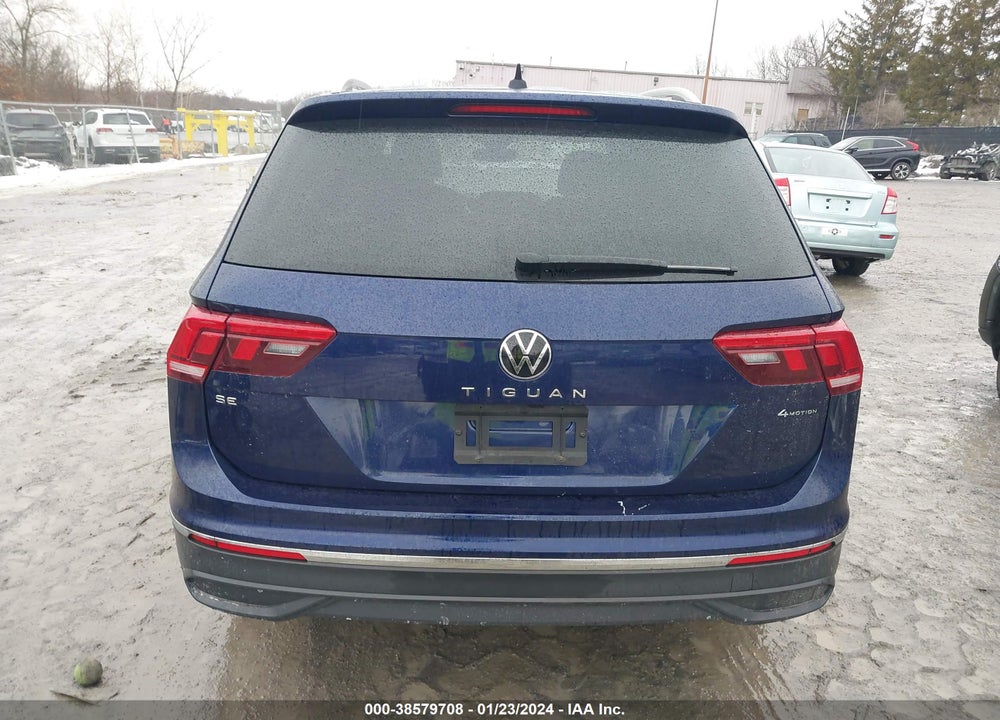 2022 VOLKSWAGEN TIGUAN 2.0T SE VIN: 3VV2B7AX4NM124205