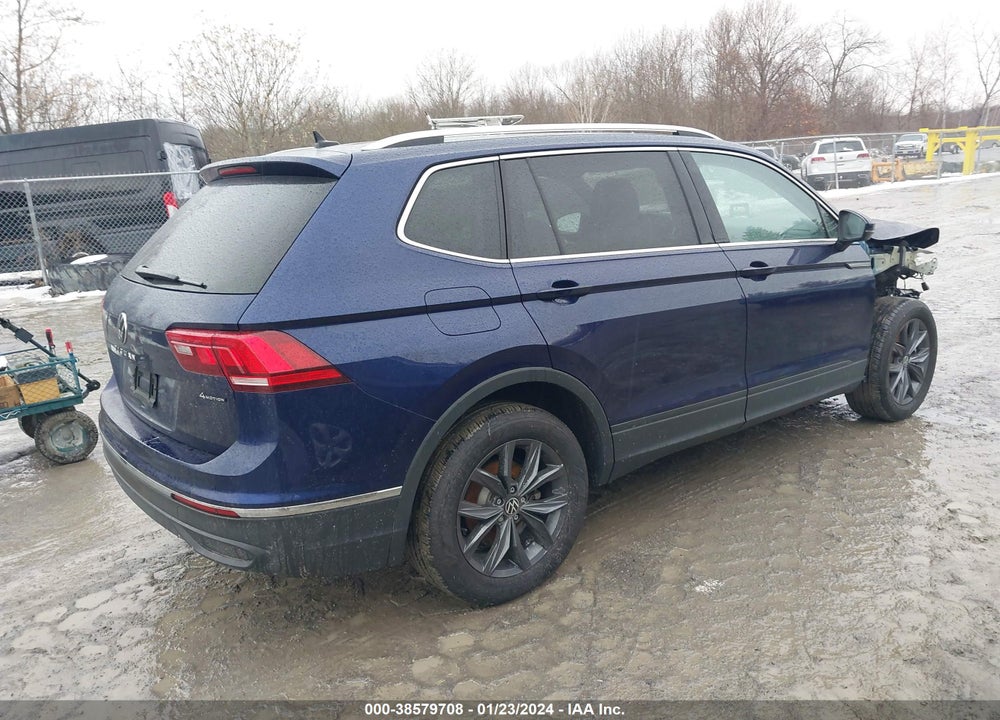 2022 VOLKSWAGEN TIGUAN 2.0T SE VIN: 3VV2B7AX4NM124205