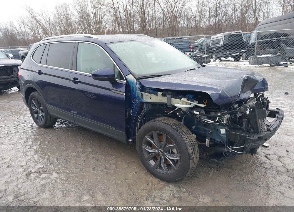2022 VOLKSWAGEN TIGUAN 2.0T SE VIN: 3VV2B7AX4NM124205