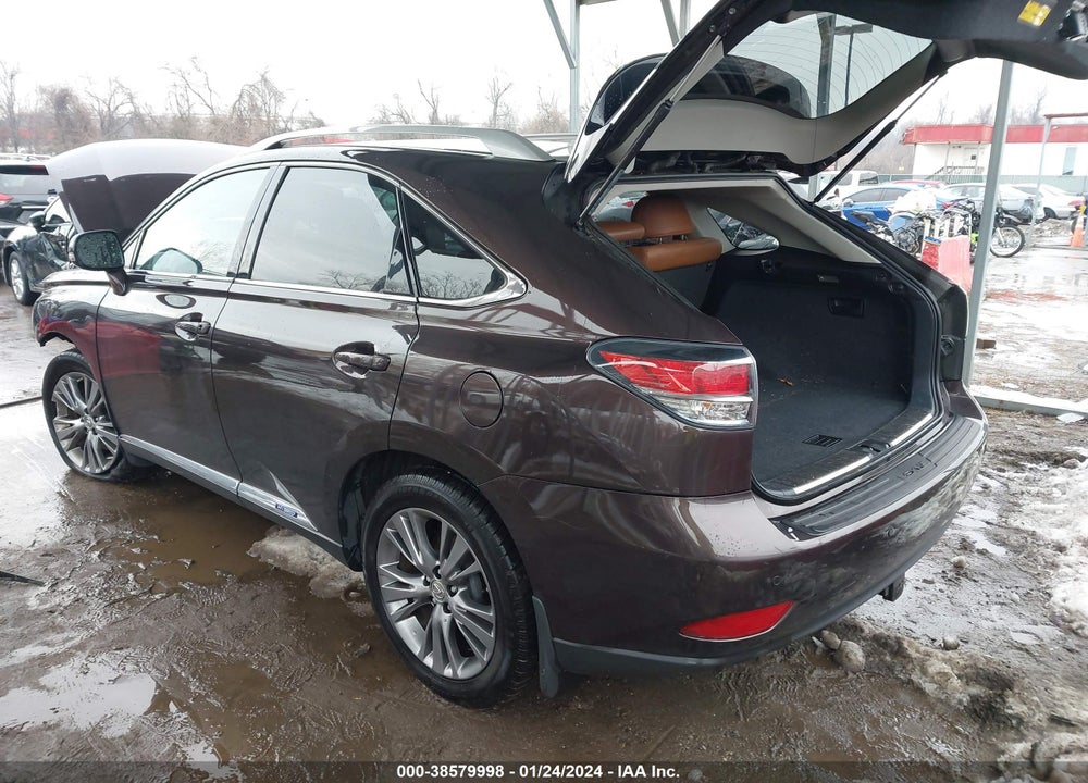 2014 LEXUS RX 450H VIN: JTJBC1BA8E2069104