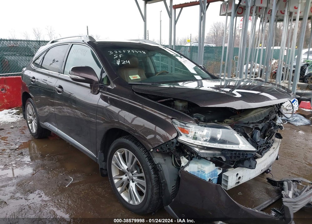 2014 LEXUS RX 450H VIN: JTJBC1BA8E2069104