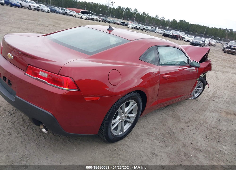 2015 CHEVROLET CAMARO 2LS VIN: 2G1FB1E33F9310096