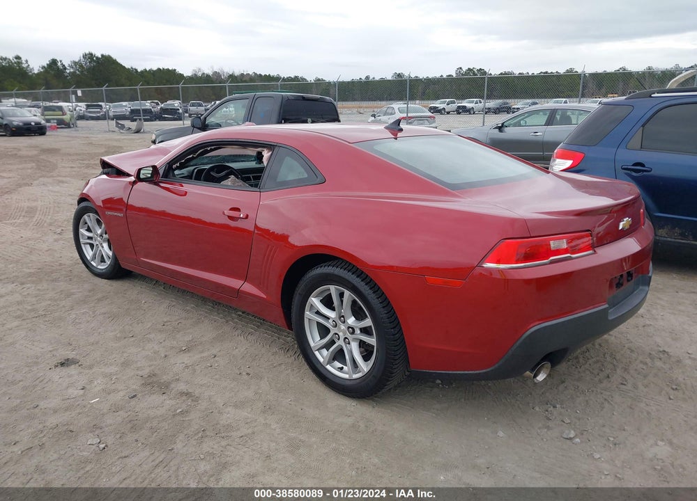 2015 CHEVROLET CAMARO 2LS VIN: 2G1FB1E33F9310096