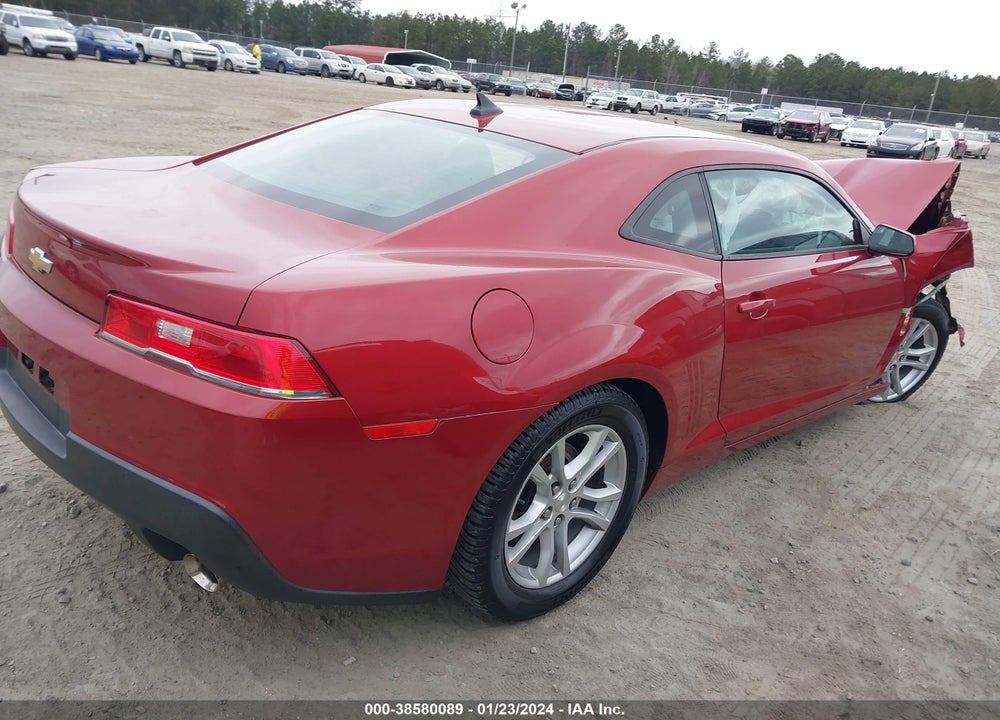 2015 CHEVROLET CAMARO 2LS VIN: 2G1FB1E33F9310096