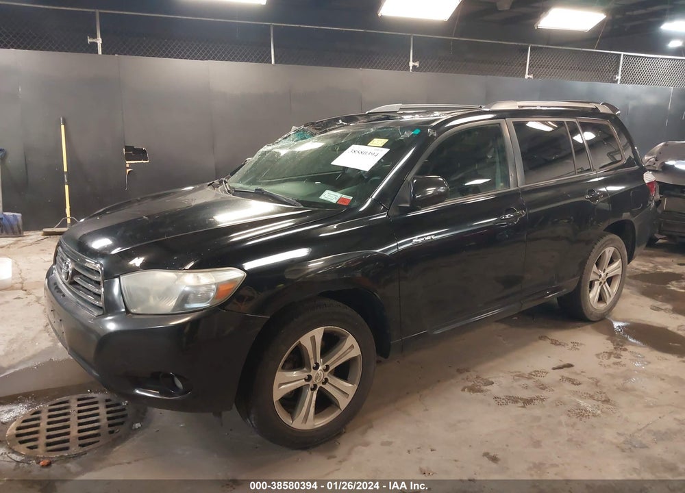 2010 TOYOTA HIGHLANDER SPORT V6 VIN: 5TDEK3EHXAS003079