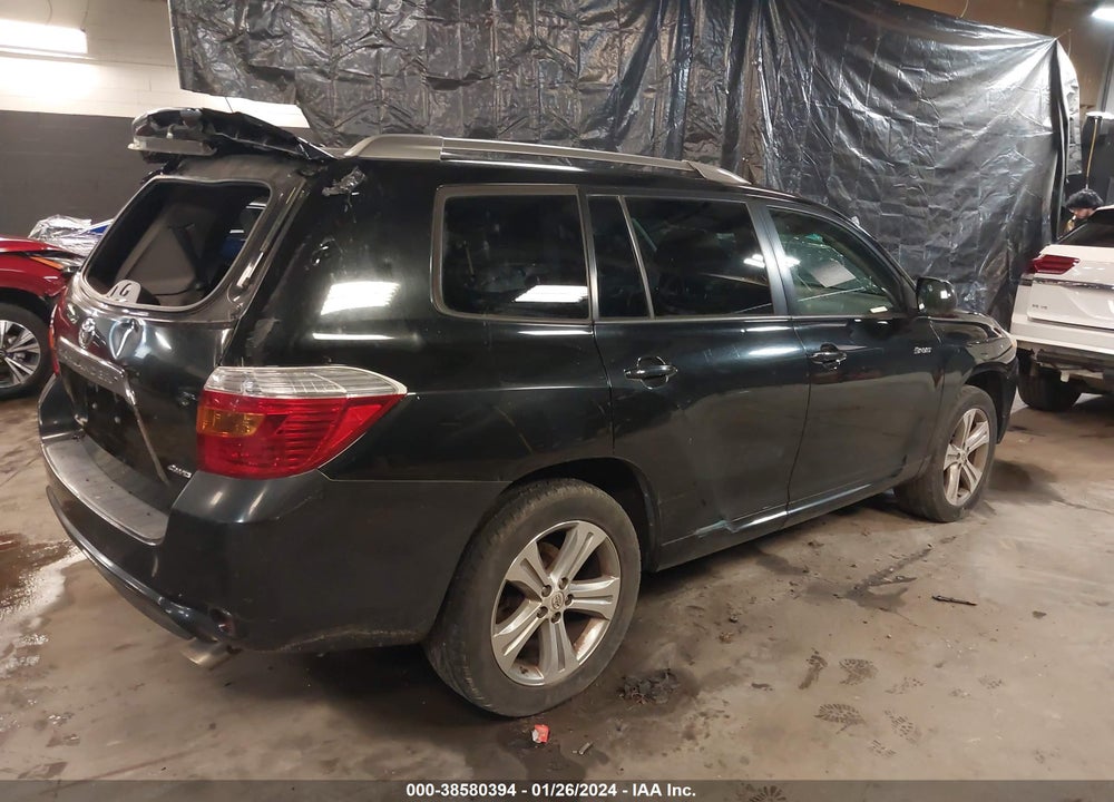 2010 TOYOTA HIGHLANDER SPORT V6 VIN: 5TDEK3EHXAS003079
