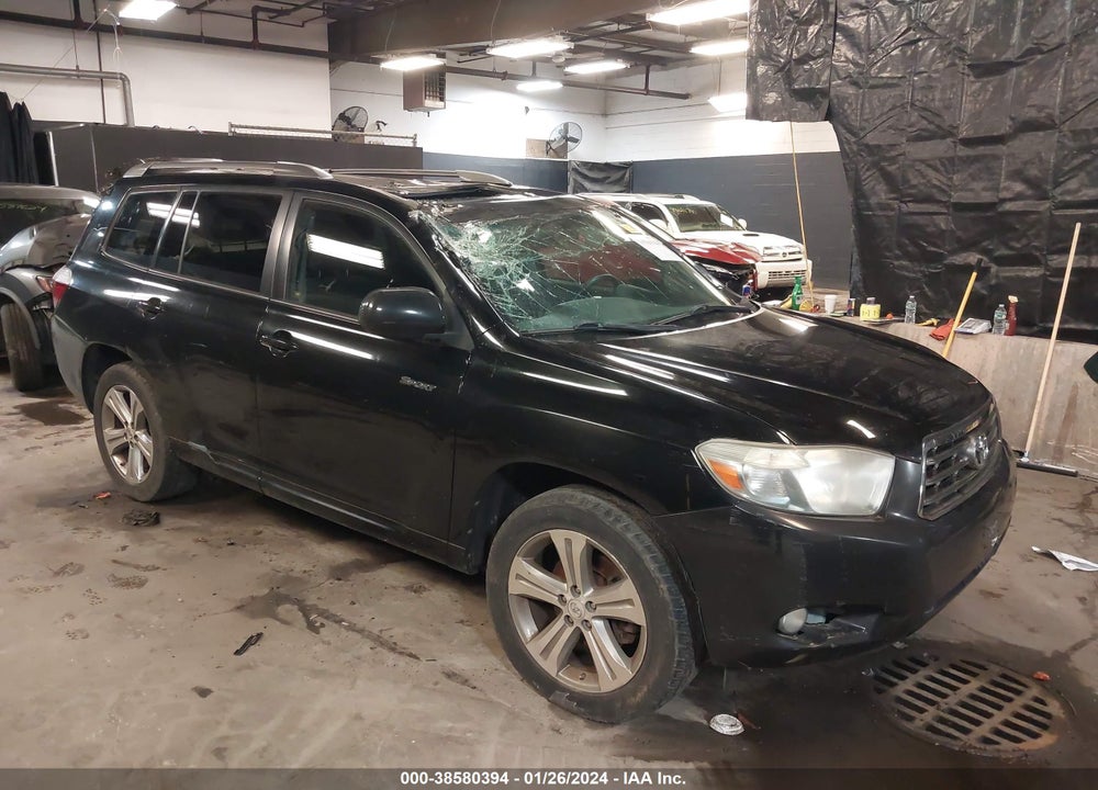 2010 TOYOTA HIGHLANDER SPORT V6 VIN: 5TDEK3EHXAS003079