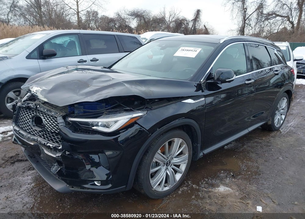 2021 INFINITI QX50 SENSORY VIN: 3PCAJ5CA8MF100602