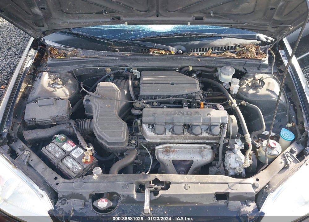 2002 HONDA CIVIC DX VIN: 2HGES15112H559631