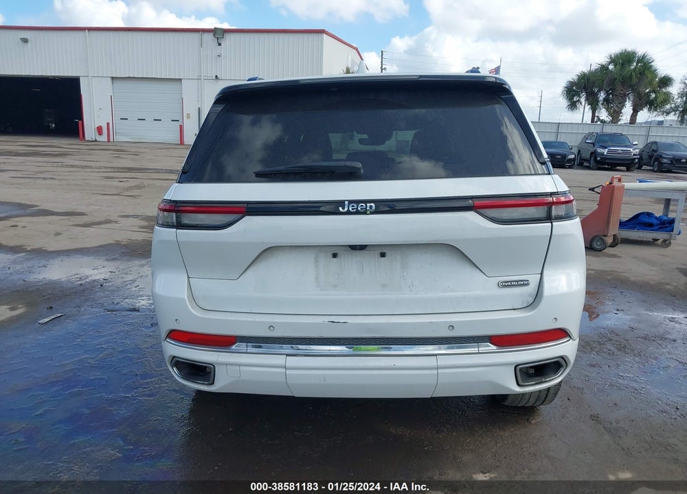 2022 JEEP GRAND CHEROKEE OVERLAND 4X2 VIN: 1C4RJGDG9N8567112