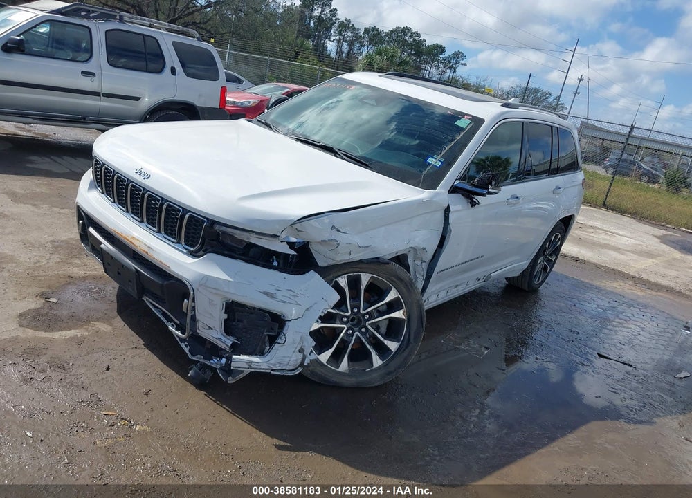 2022 JEEP GRAND CHEROKEE OVERLAND 4X2 VIN: 1C4RJGDG9N8567112