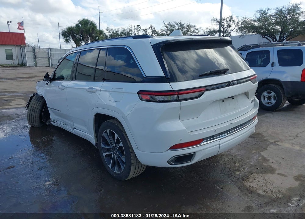2022 JEEP GRAND CHEROKEE OVERLAND 4X2 VIN: 1C4RJGDG9N8567112