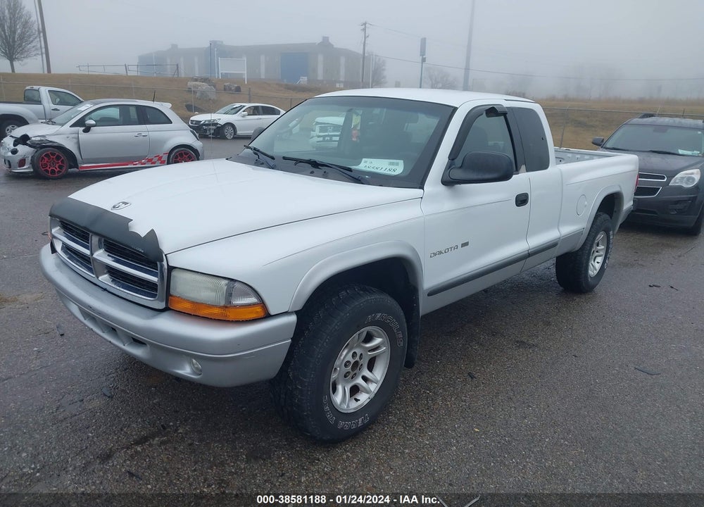 2002 DODGE DAKOTA SLT VIN: 1B7GG42X52S557666