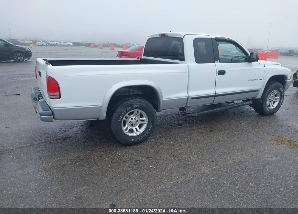 2002 DODGE DAKOTA SLT VIN: 1B7GG42X52S557666
