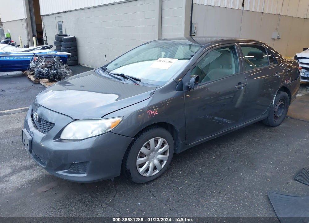 2009 TOYOTA COROLLA LE VIN: JTDBL40E39J041264