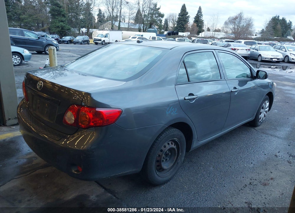 2009 TOYOTA COROLLA LE VIN: JTDBL40E39J041264