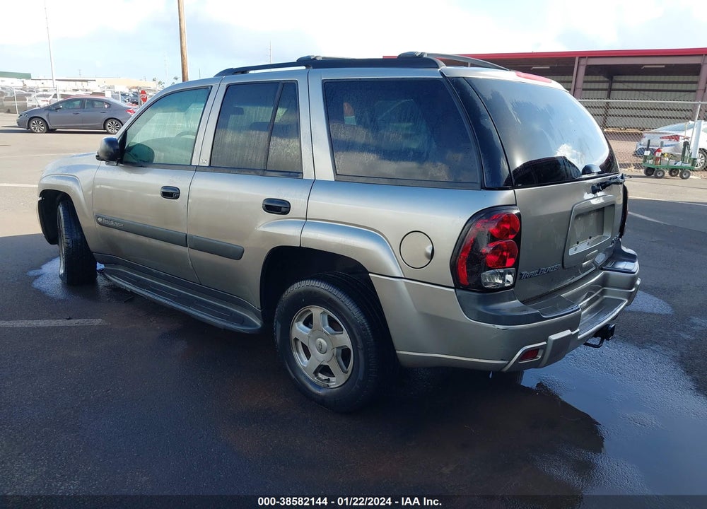 2003 CHEVROLET TRAILBLAZER LS VIN: 1GNDS13S332242277