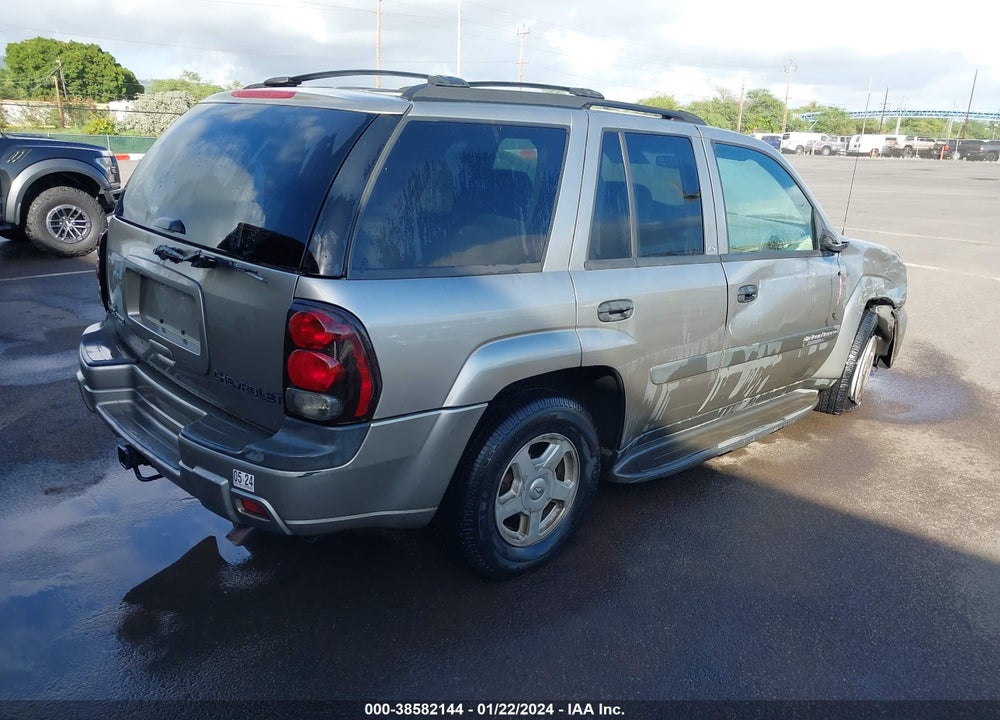 2003 CHEVROLET TRAILBLAZER LS VIN: 1GNDS13S332242277