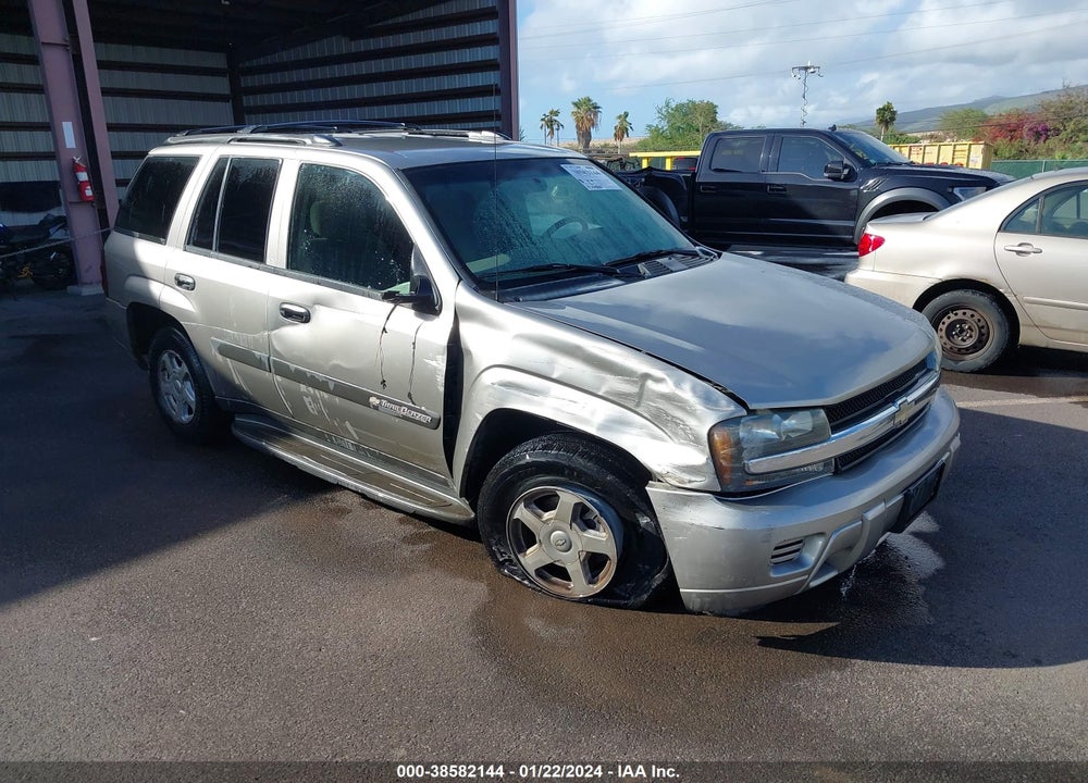 2003 CHEVROLET TRAILBLAZER LS VIN: 1GNDS13S332242277