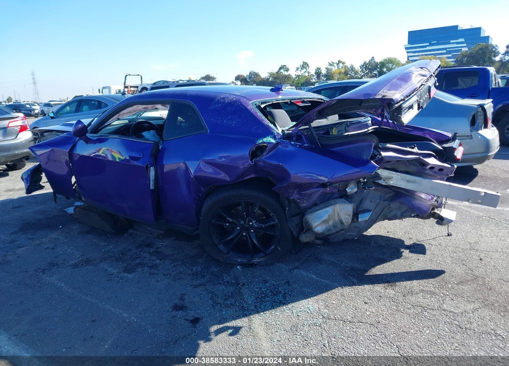 2016 DODGE CHALLENGER R/T VIN: 2C3CDZBT0GH178157