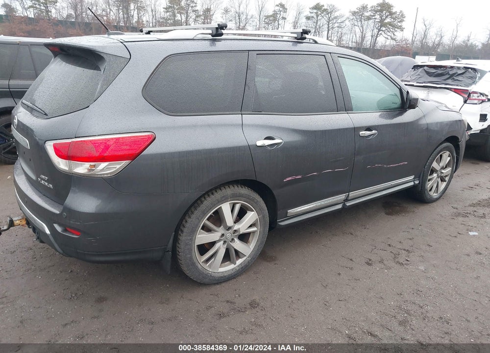 2014 NISSAN PATHFINDER PLATINUM VIN: 5N1AR2MM1EC656728