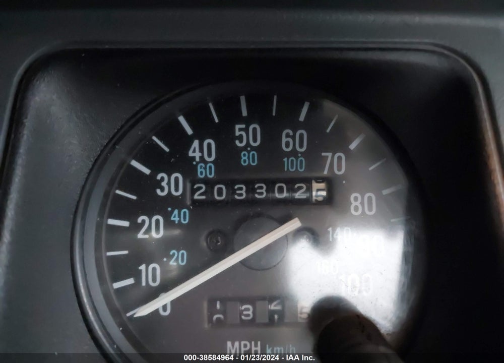 1989 JEEP WRANGLER / YJ VIN: 2J4FY29T6KJ133391