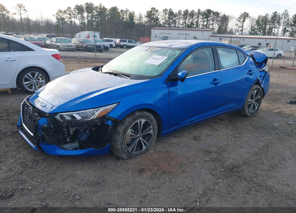 2023 NISSAN SENTRA SV XTRONIC CVT VIN: 3N1AB8CV6PY245604