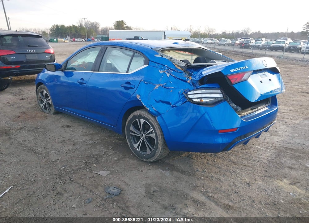 2023 NISSAN SENTRA SV XTRONIC CVT VIN: 3N1AB8CV6PY245604