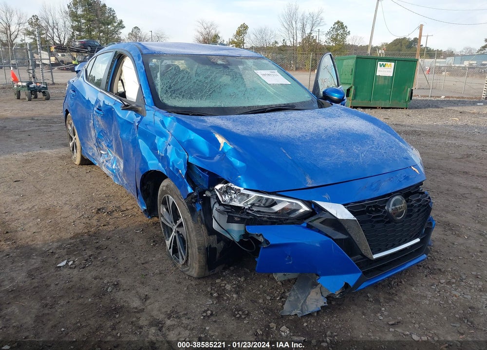 2023 NISSAN SENTRA SV XTRONIC CVT VIN: 3N1AB8CV6PY245604