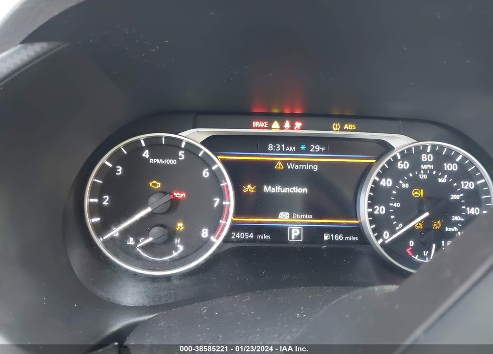 2023 NISSAN SENTRA SV XTRONIC CVT VIN: 3N1AB8CV6PY245604